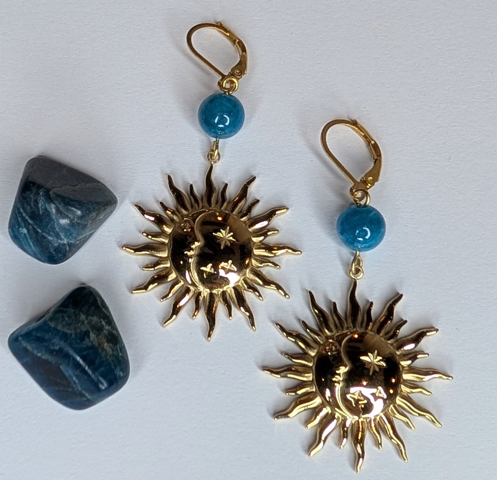 Boucles  d'oreilles " Soizic "