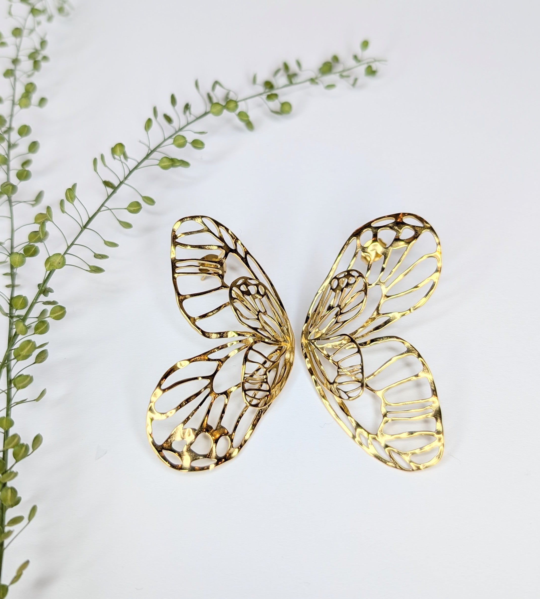 Boucles d'oreilles Papillon