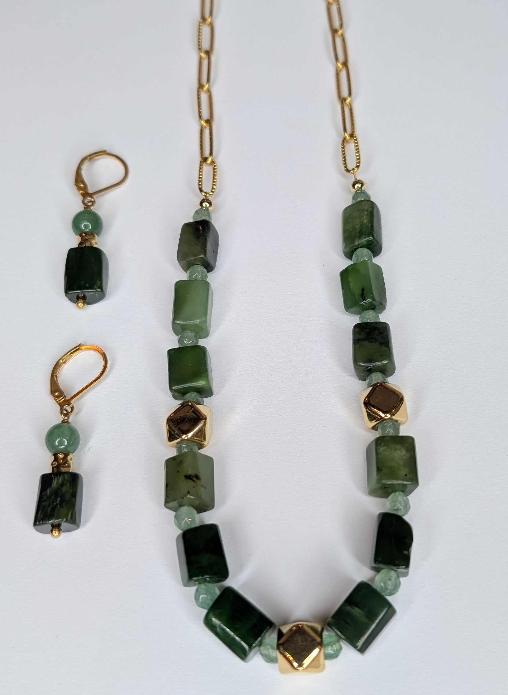 Collier " Santa " en Jade