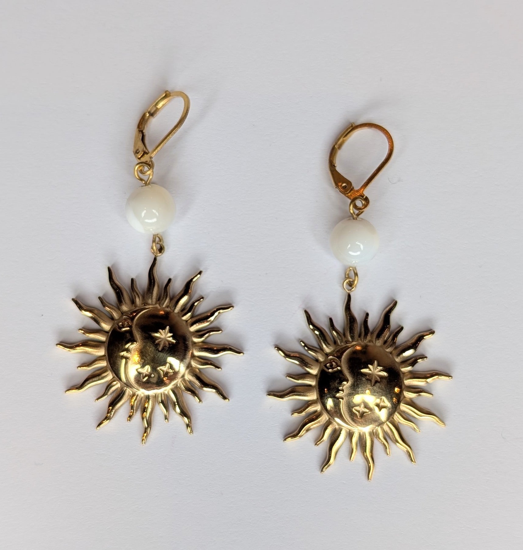 Boucles  d'oreilles " Soizic "